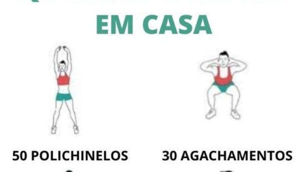 17 - Exercícios para Emagrecer em casa: 3 04 1
