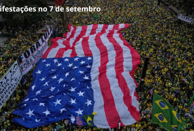 Manifestacoes no 7 de setembro